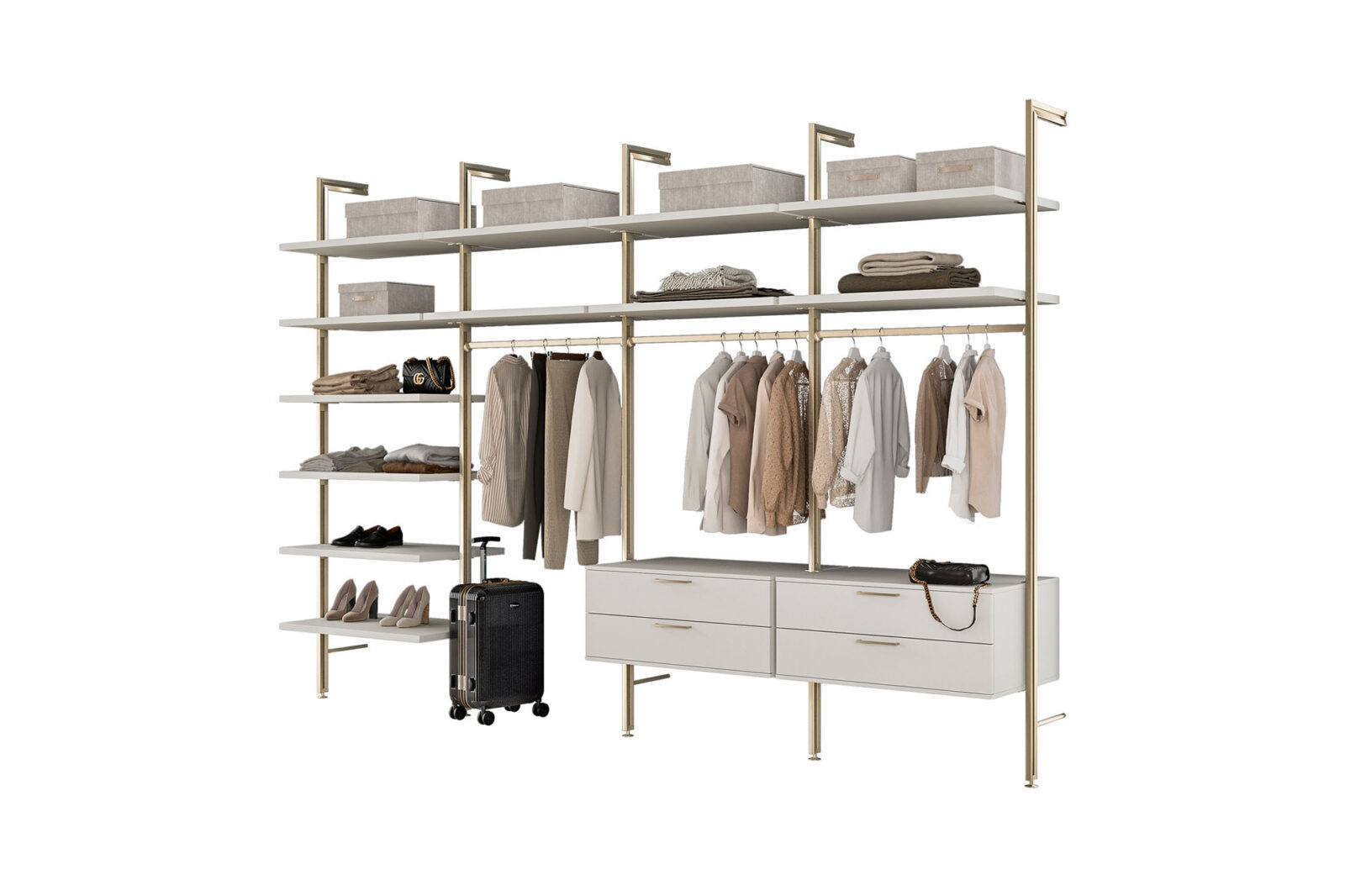 Light wealk-in closet - Mobilstella